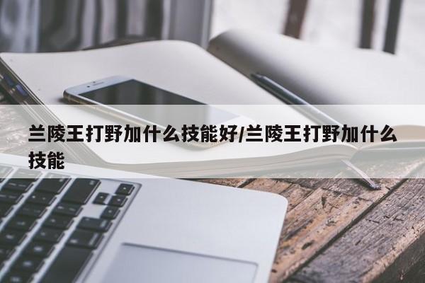 兰陵王打野加什么技能好/兰陵王打野加什么技能
